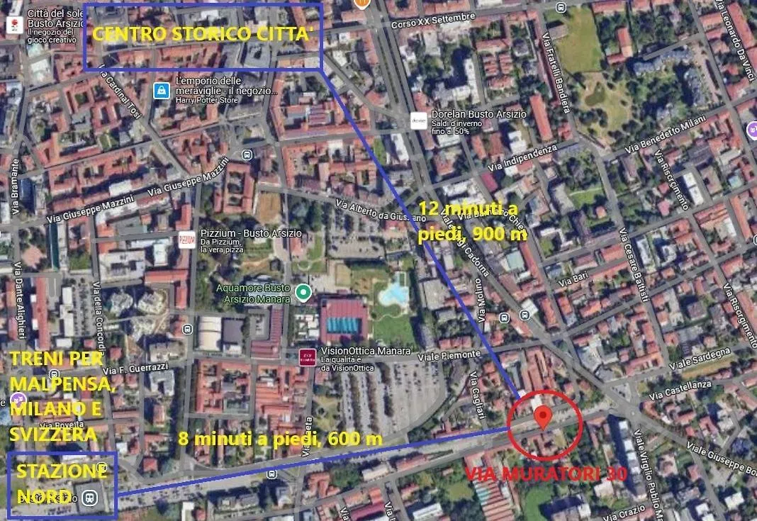Antico Giardino - Lory Apartment Busto Arsizio